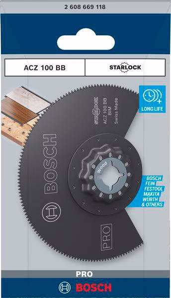 Segmentsägeblatt/-Satz PRO ACZ 100 BB D.100mm Starlock
