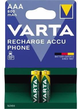 Akku Phone Accu 58398101402 AAA Micro T398 800mAh 2 St./Pack.