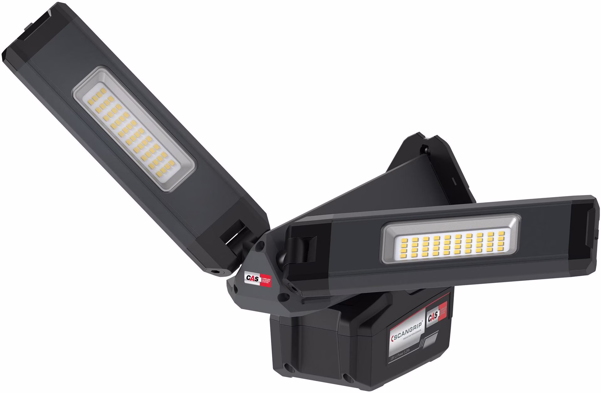 LED-Strahler DUO CONNECT 108 W 2500 lm 5,2 Ah 18 V IP30