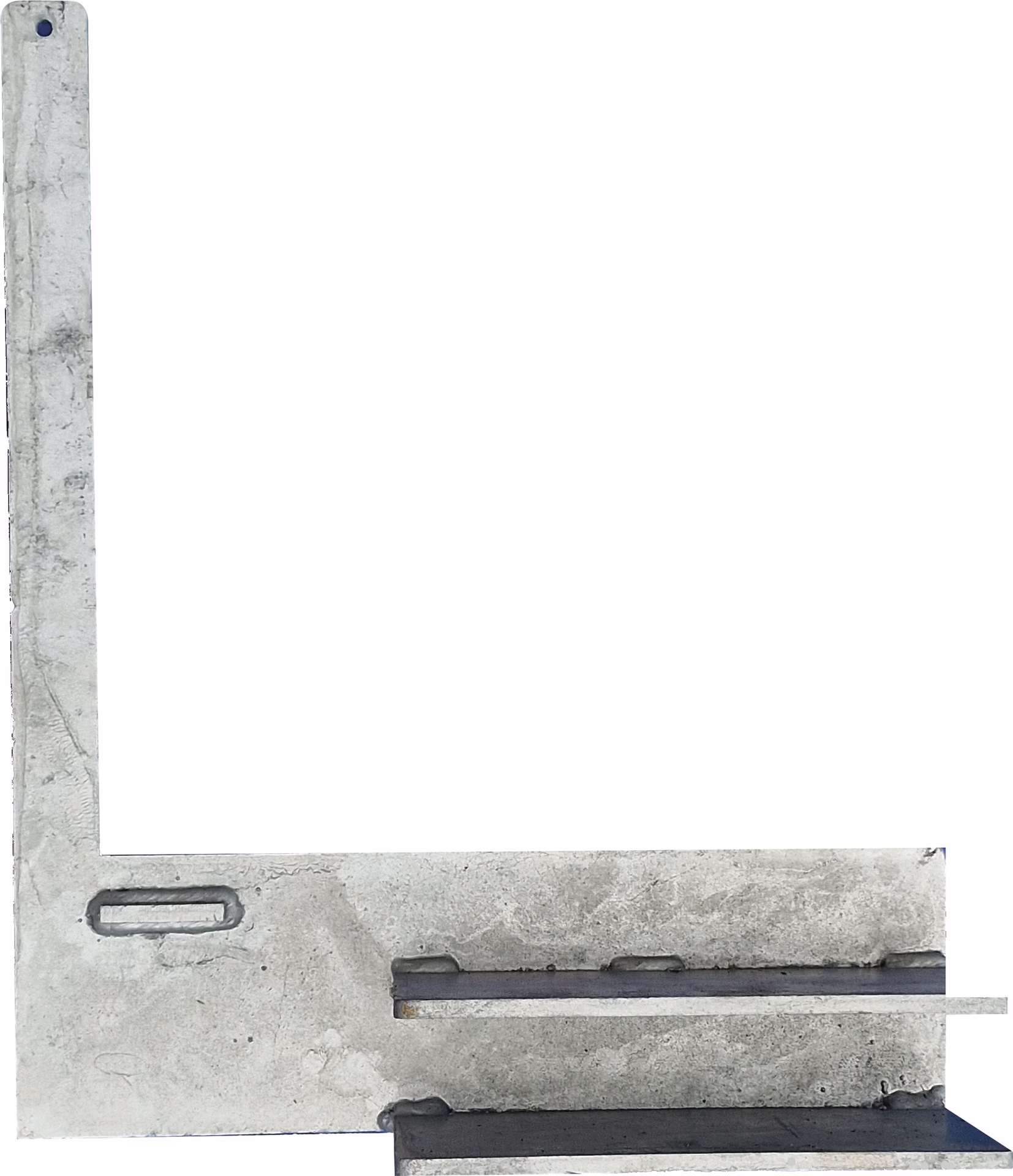 Geländerhalterung B270xH120xL400mm Metall f.RoadPlate 23/05