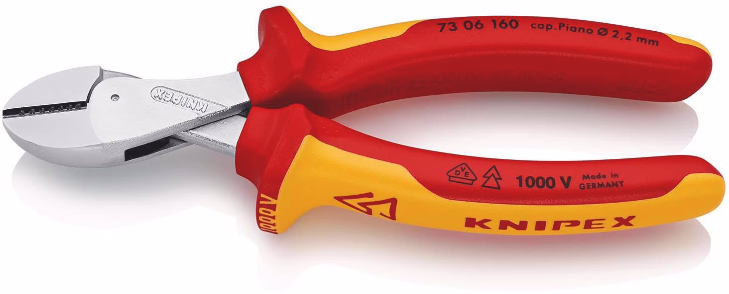 Kompaktseitenschneider X-Cut® L.160mm VDE Mehrkomp.-Hüllen VDE