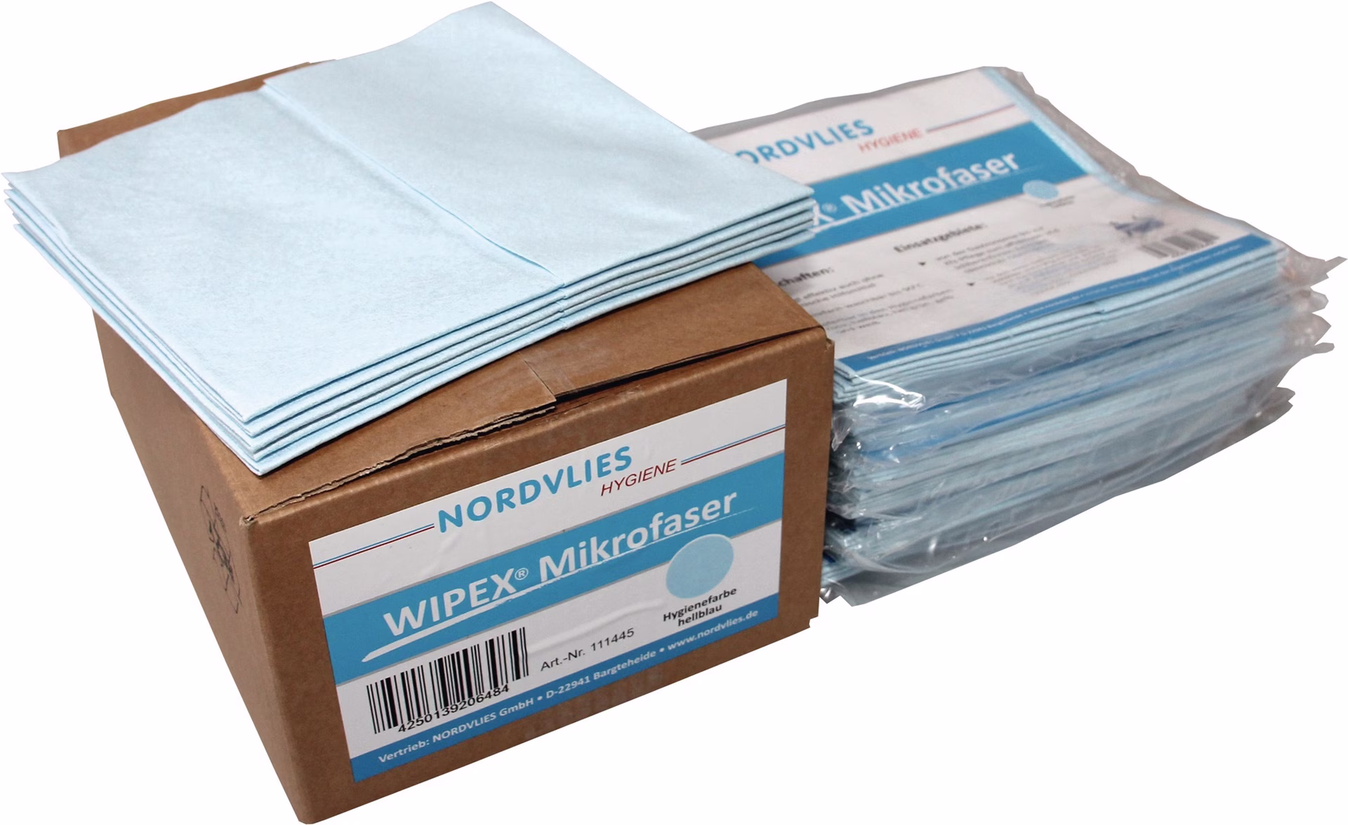 Mikrofaser-Wischtuch blau L400xB380ca.mm 1 KT=10x5 Tü