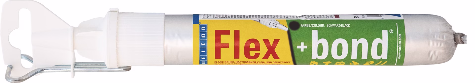 Kleb- u.Dichtstoff Flex+bond® schwarz 85ml Tube