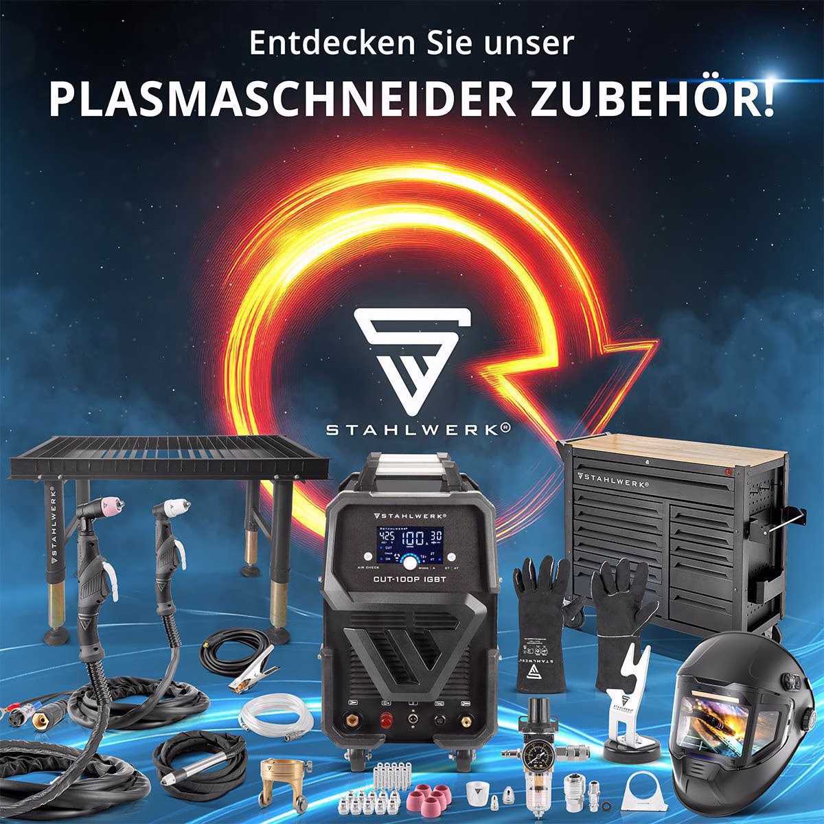 Plasmaschneidinverter CUT 50 P m.Zub