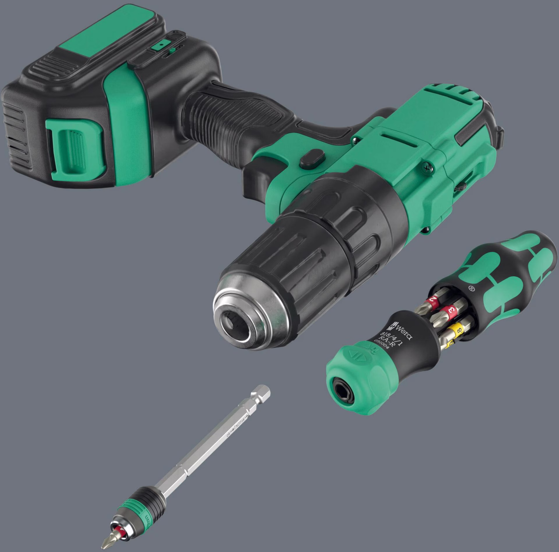 Magazinbithalter Kraftform Kompakt 20 RA-R 6-tlg