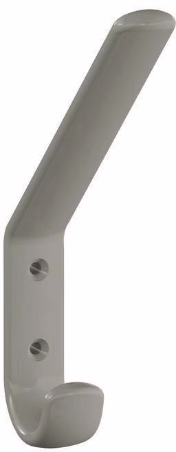 Garderobenhaken 477.90.070 einfach A.108mm PA 95 felsgrau H.163mm