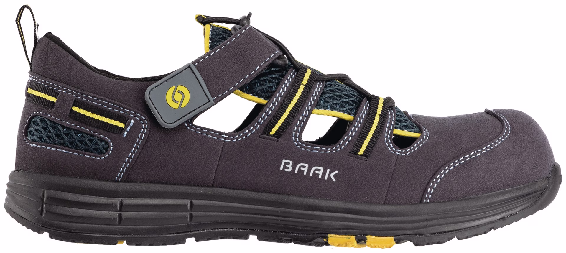 Sicherheitssandale Rene2 Mikrofaser/Meshmaterial S1PS FO HRO SR ESD EN ISO 20345 BAAK