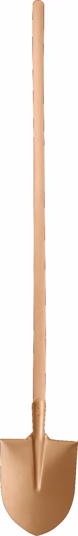 Frankfurter Schaufel 240x300mm m.ger.Stiel funkenfrei