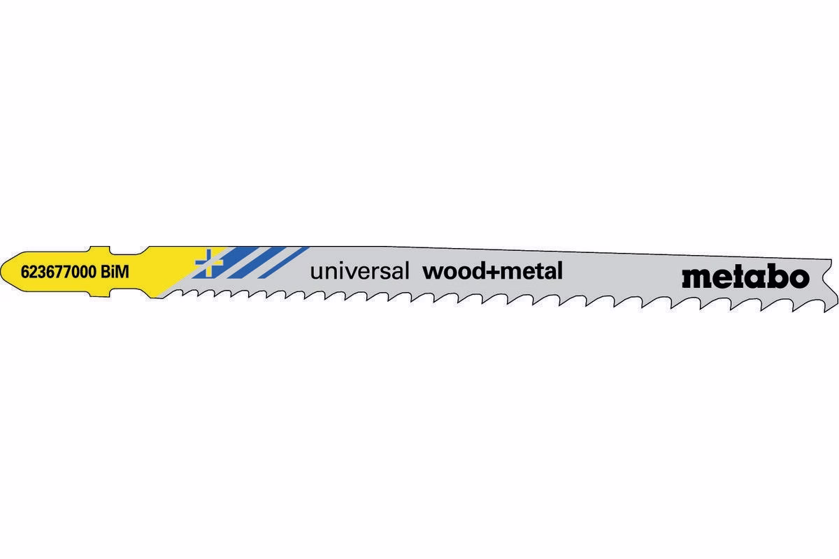 Stichsägeblätter universal wood + metal Nutz-L106mm Zahnt.progr. BiM gefr.geschr