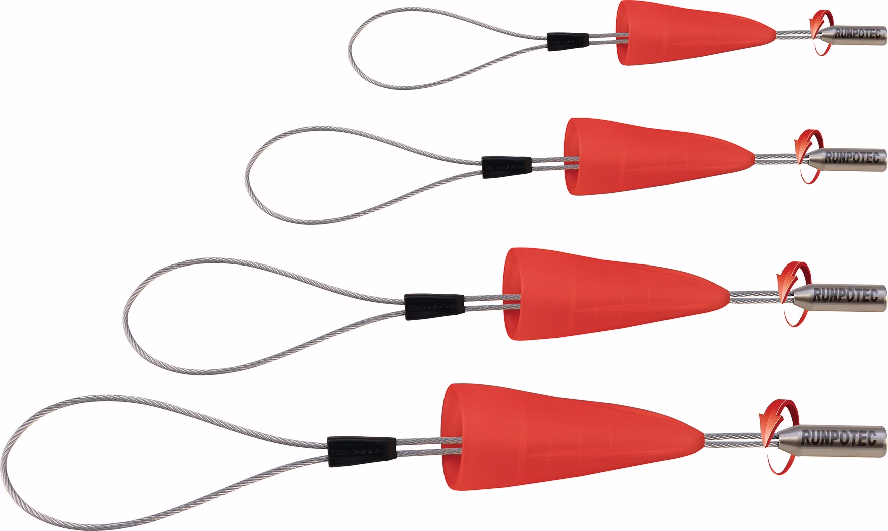 Kabelziehschlaufe RUNPOFIX 4-tlg.m.Schutzkappe