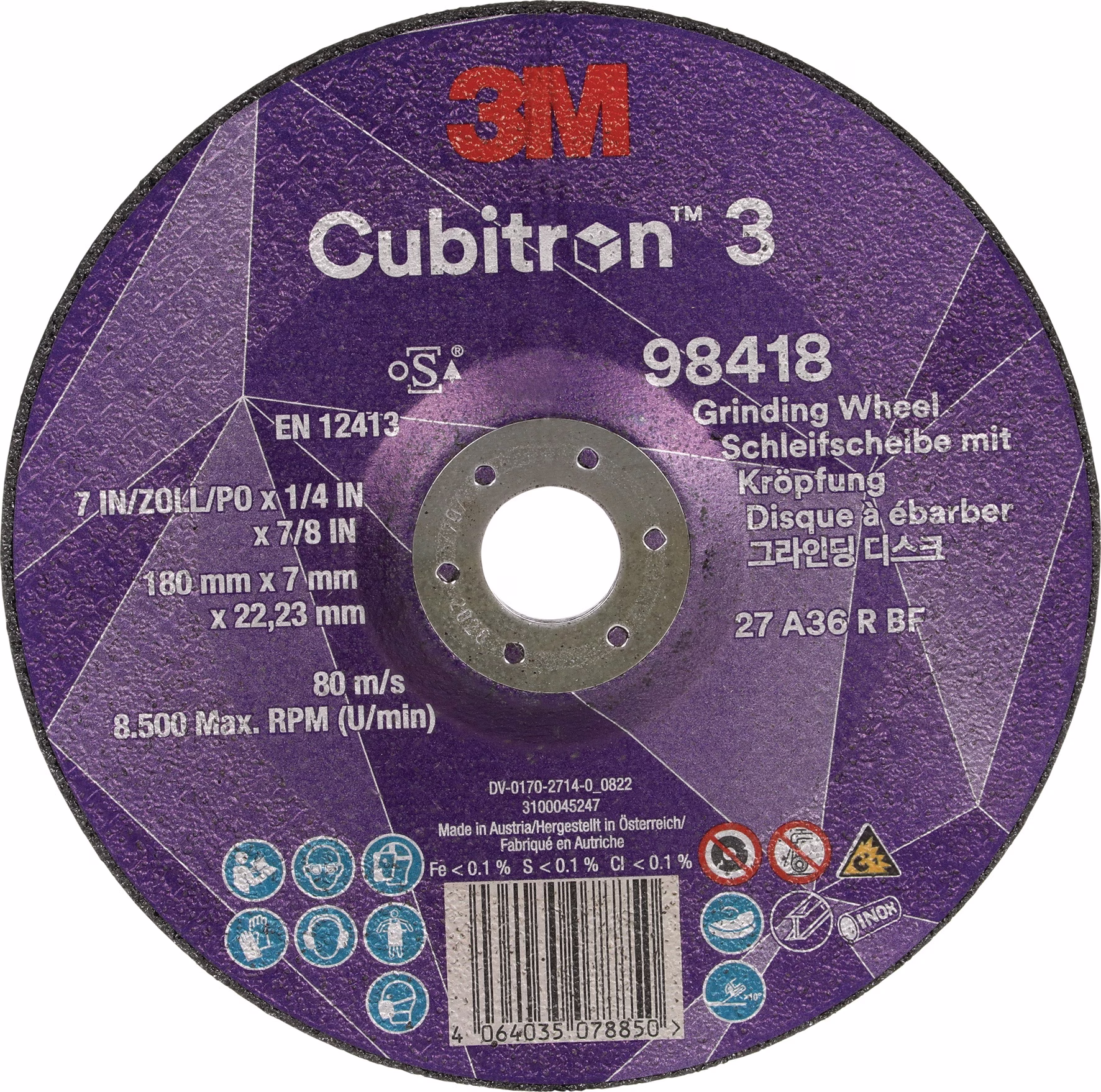 Schruppscheibe Cubitron™ 3 36+ gekr.3M™