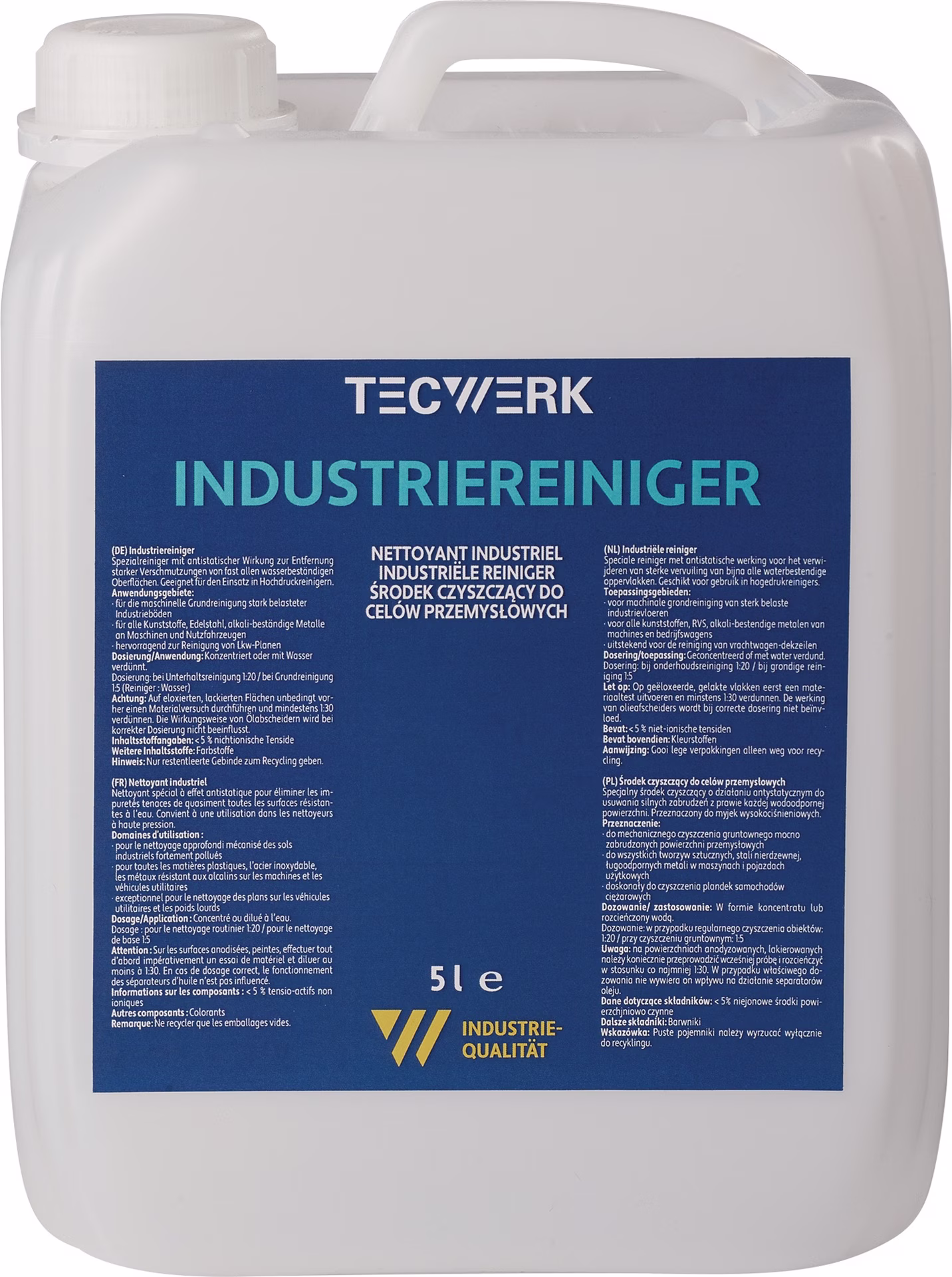 Industriereiniger Konzentrat Kanister