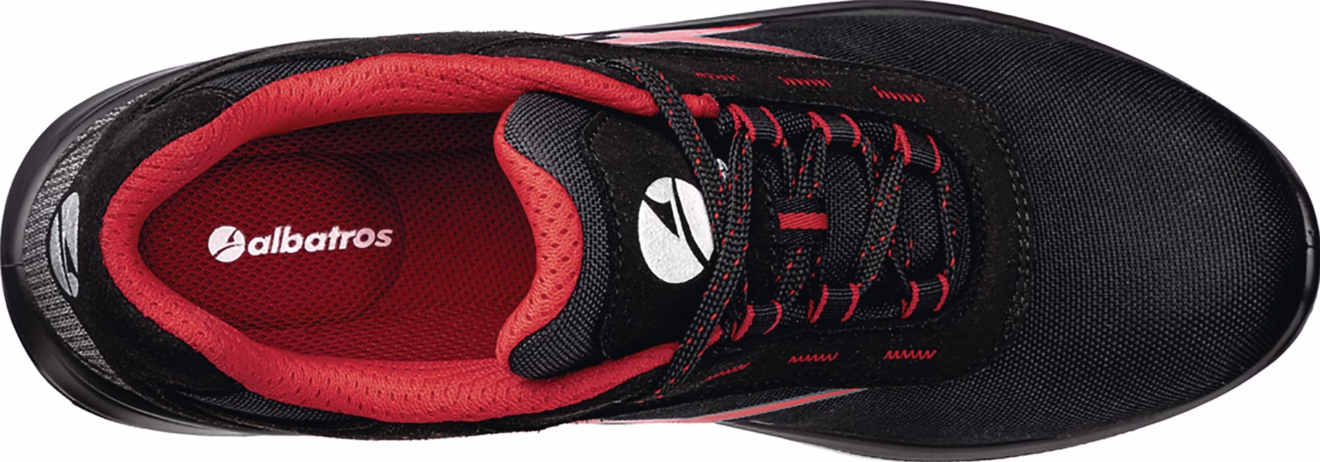 Sicherheitsschuh GRID LOW Gr.41 W.11 schwarz/rot S3L ESD FO SR