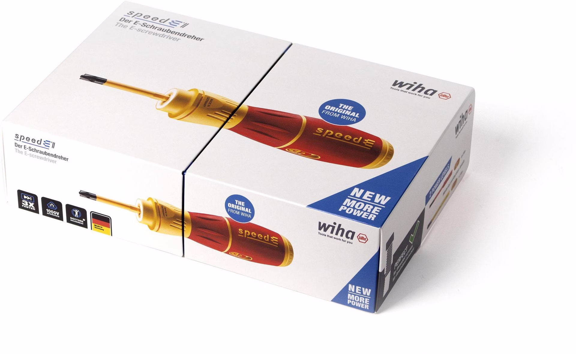 Schraubendreherset speedE® II electric 6-tlg.Akku Schlitz/(+/-Schlitz/PZD)