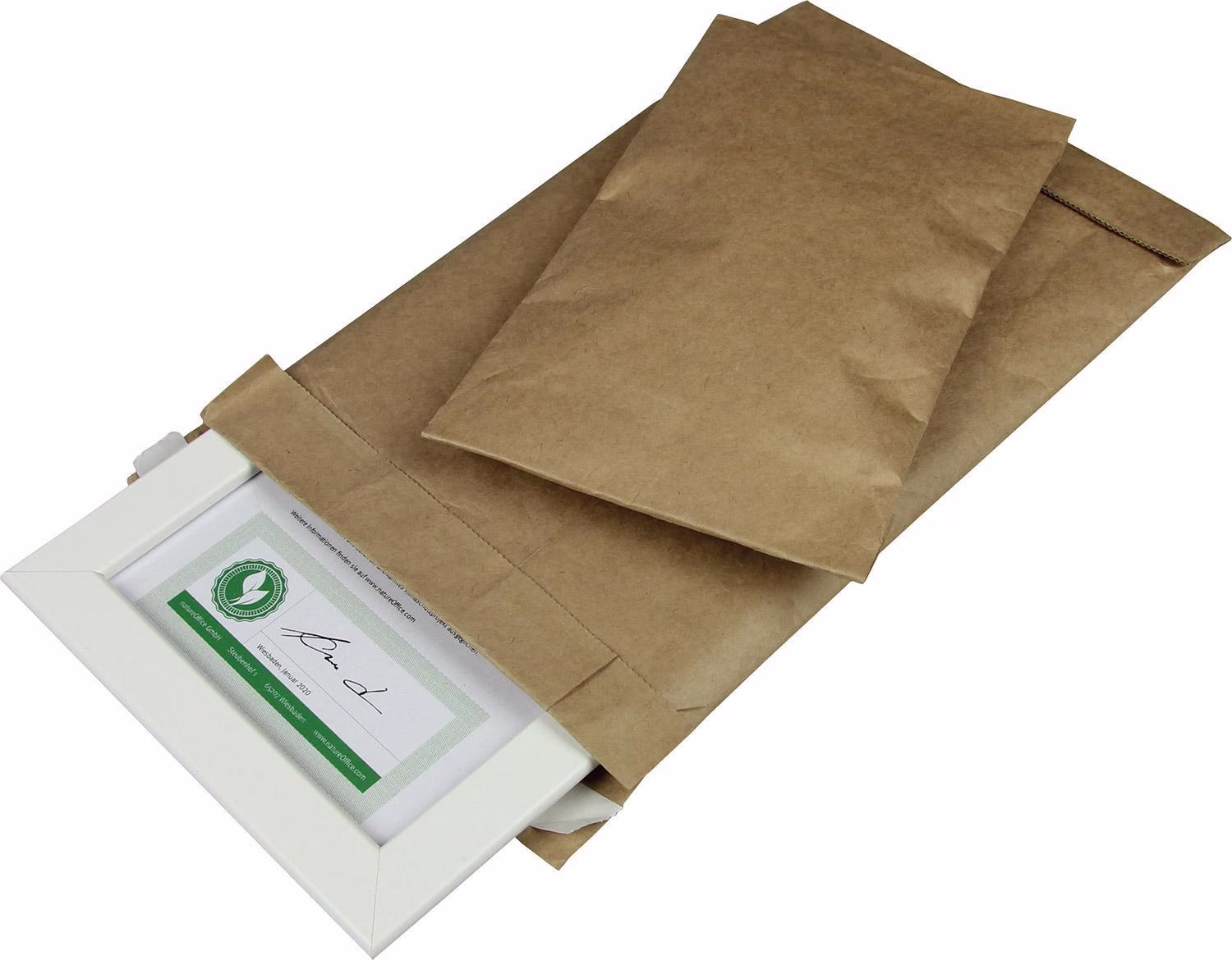 Polsterversandtasche Innenmaß 225x343mm Außenmaß 240x343mm Papier