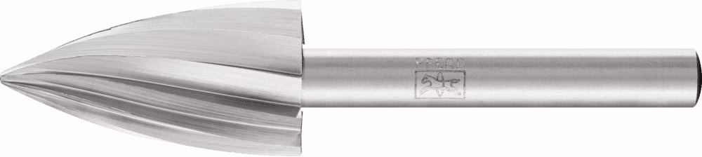 Frässtift D.16mm Schaft-D.6mm HSS Verz.ALU PFERD