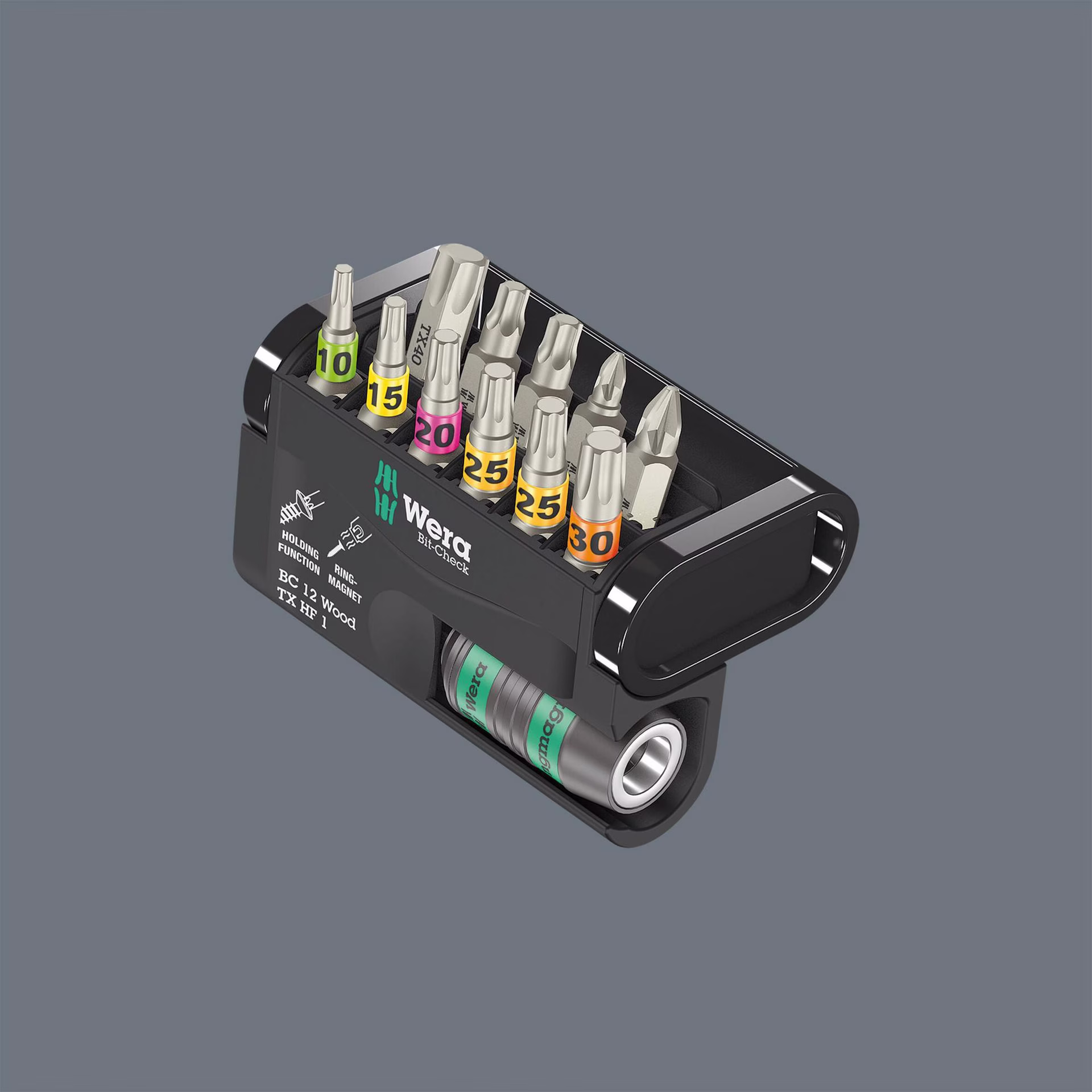 Bitsortiment Bit-Check 12 Wood TX HF 1 12-tlg.PZD/TX-HF/TX
