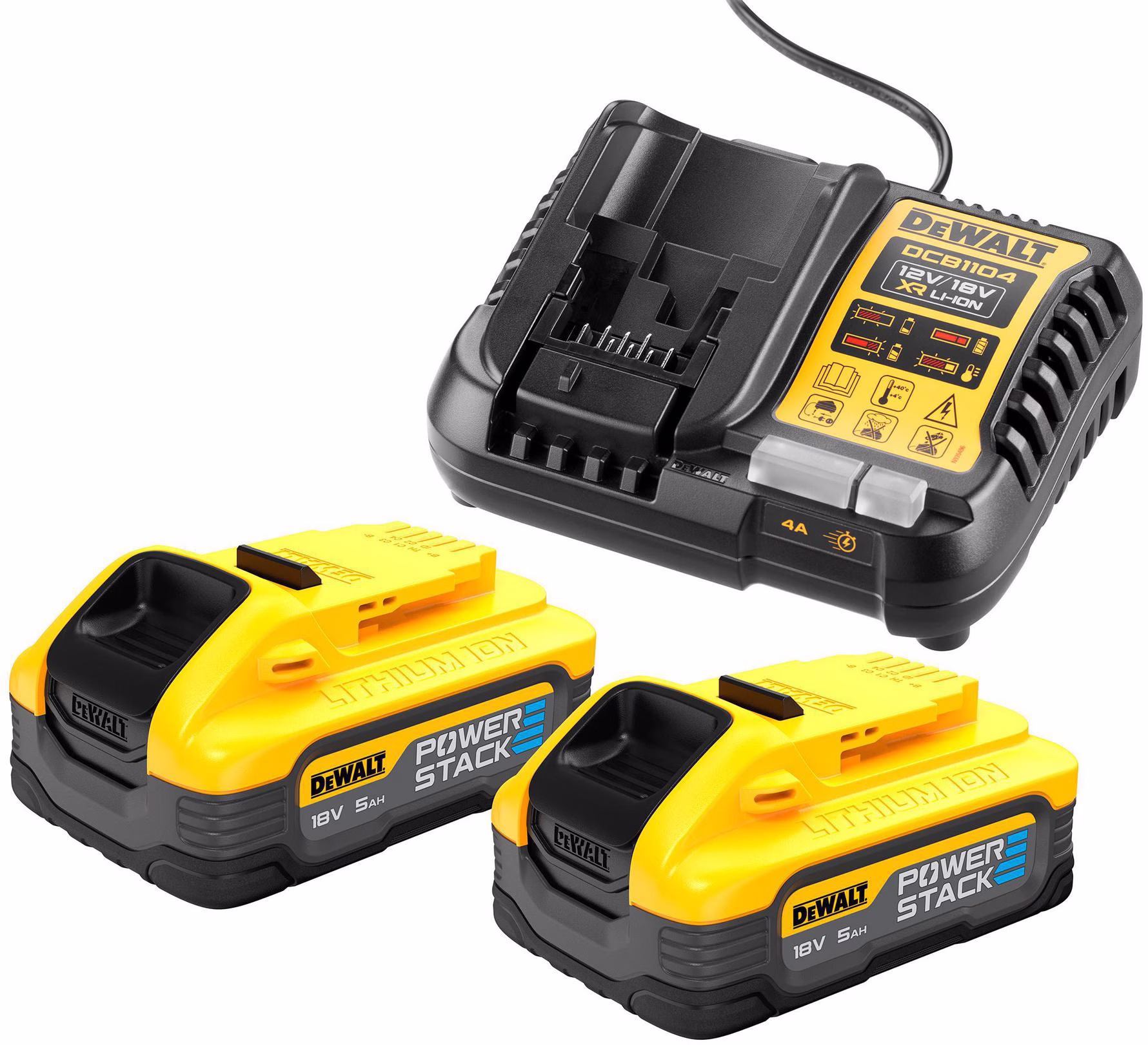 Akku-Starter-Set DCB1104H2 18V 5Ah