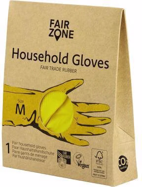 Gummihandschuh H2825 M gelb 1Paar