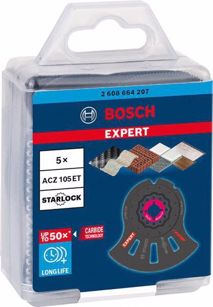 Segmentsägeblatt EXPERT MultiMaterial ACZ 105 ET D.105mm Starlock 5 St./VE
