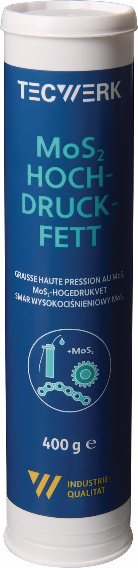 MoS² Hochdruckfett schwarzgrau 400g Kartusche