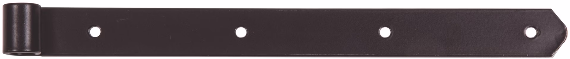 Ladenband L.400mm STA schwarz kunststoffbeschich.gerundet